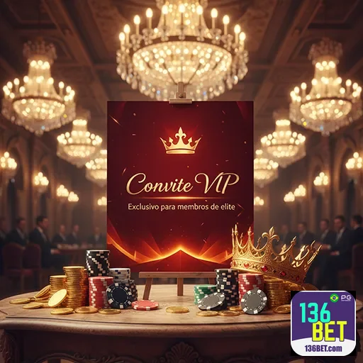 Imagem relacionada ao 136bet com destaque para o programa VIP, promovendo exclusividade e benefícios no site 136bet.